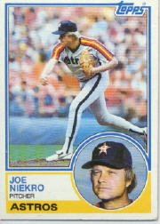 1983 Topps      221     Joe Niekro